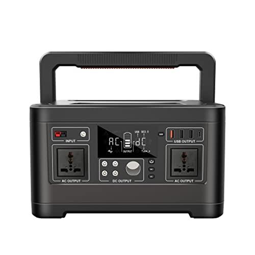 ACTEA 220V 500W Solar Generator Portable Outdoor Power Station High Capacity Home Power Generator