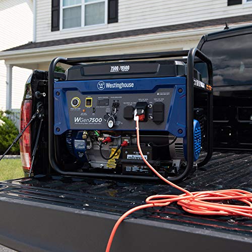 Westinghouse Outdoor Power Equipment 9500 Peak Watt Home Backup Portable Generator