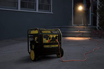 Champion Power Equipment 201185 4250-Watt Wireless Remote Start Open Frame Inverter Generator, CO Shield