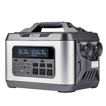 PryMax Steelite Portable Power Station 2200W (Peak 4500W), 2220Wh Solar Generator Lithium Battery Backup