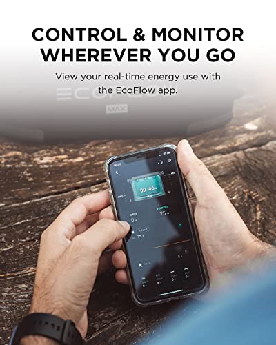 EF ECOFLOW Portable Power Station DELTA Max 2000, 2016Wh Expandable Capacity Portable Generator