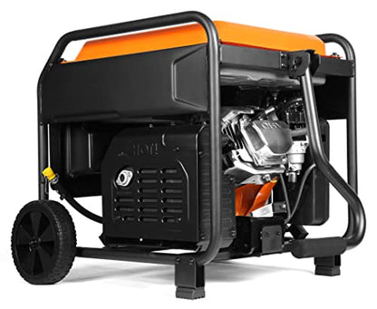 WEN DF875iX 8750-Watt RV and Transfer-Switch-Ready 120V/240V Dual Fuel Open Frame Inverter Generator