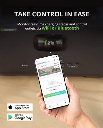 GROWATT Portable Power Station INFINITY 1500, 1512Wh Large Capacity Solar Generator