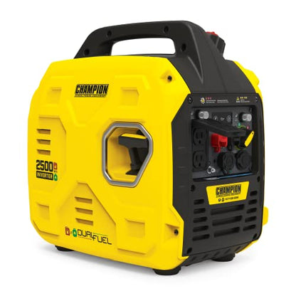 Champion Power Equipment 201183 2500-Watt Ultralight Portable Dual Fuel Inverter Generator with CO Shield®