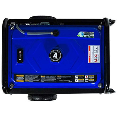 DuroMax XP4400E Gas Powered Portable Generator-4400 Watt Electric Start-Camping & RV Ready