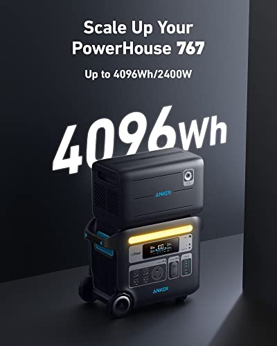 Anker SOLIX F2000 Portable Power Station, PowerHouse 767 and 760 Expansion Battery