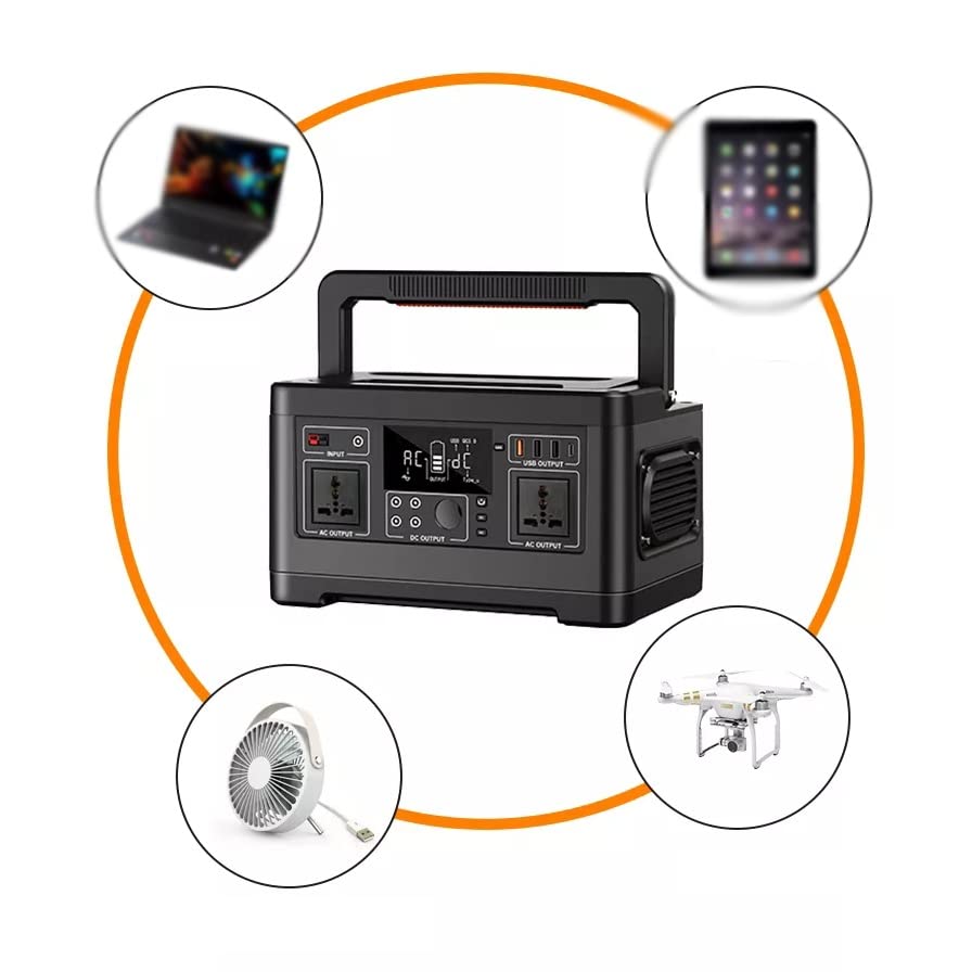 ACTEA 220V 500W Solar Generator Portable Outdoor Power Station High Capacity Home Power Generator