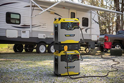 Champion Power Equipment 100593 3276-Wh Power Station 3200/1600-Watt Portable Lithium-Ion Battery Solar Generator