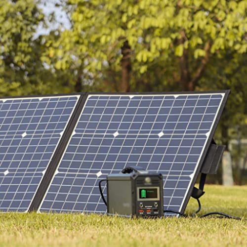 ACTEA 300W Solar Generator Portable Power Station 222Wh Generator 100-240V Power Supply for Outdoor Use
