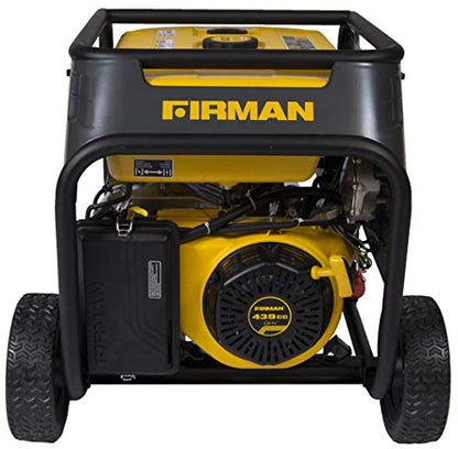 FIRMAN H08051 Dual Fuel Portable Generator, 10,000-Watts Power Generator with Electric Start