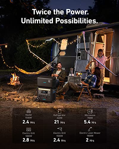 Anker SOLIX F2000 Portable Power Station, PowerHouse 767 and 760 Expansion Battery